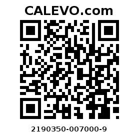 Calevo.com Preisschild 2190350-007000-9