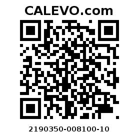 Calevo.com pricetag 2190350-008100-10