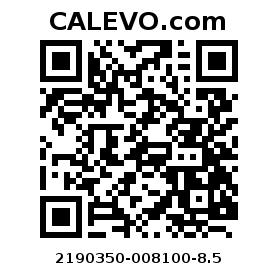 Calevo.com Preisschild 2190350-008100-8.5