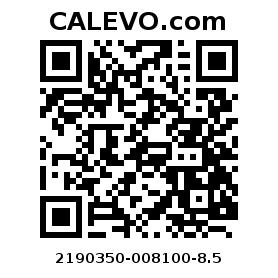 Calevo.com pricetag 2190350-008100-8.5