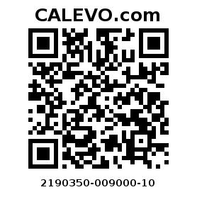 Calevo.com pricetag 2190350-009000-10