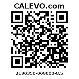 Calevo.com Preisschild 2190350-009000-8.5
