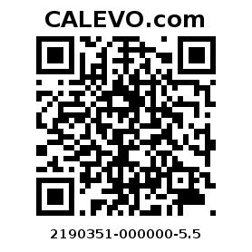 Calevo.com Preisschild 2190351-000000-5.5