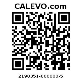 Calevo.com pricetag 2190351-000000-5