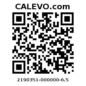 Calevo.com Preisschild 2190351-000000-6.5