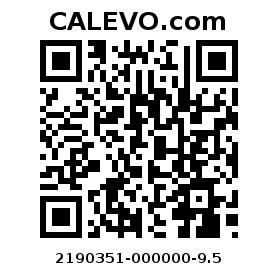 Calevo.com Preisschild 2190351-000000-9.5