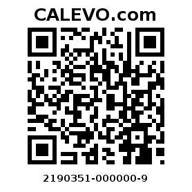 Calevo.com pricetag 2190351-000000-9