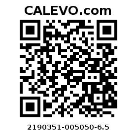 Calevo.com Preisschild 2190351-005050-6.5