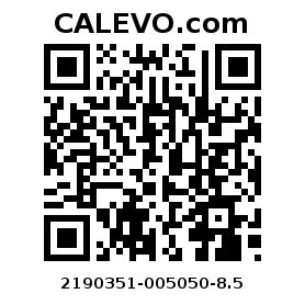 Calevo.com Preisschild 2190351-005050-8.5
