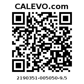 Calevo.com Preisschild 2190351-005050-9.5