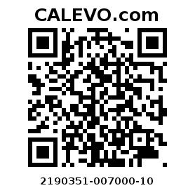 Calevo.com Preisschild 2190351-007000-10