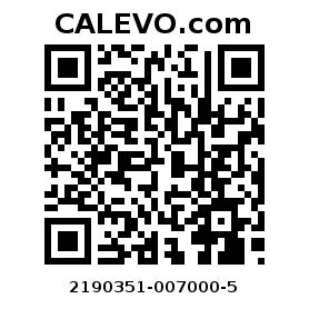 Calevo.com Preisschild 2190351-007000-5