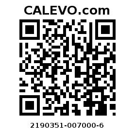 Calevo.com pricetag 2190351-007000-6
