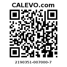 Calevo.com pricetag 2190351-007000-7