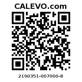 Calevo.com Preisschild 2190351-007000-8
