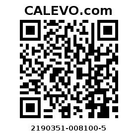 Calevo.com pricetag 2190351-008100-5