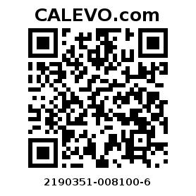 Calevo.com pricetag 2190351-008100-6