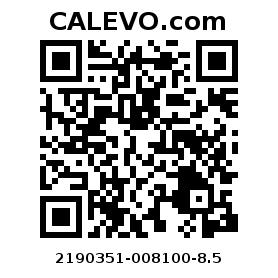 Calevo.com pricetag 2190351-008100-8.5