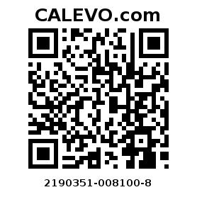 Calevo.com Preisschild 2190351-008100-8