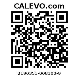 Calevo.com pricetag 2190351-008100-9