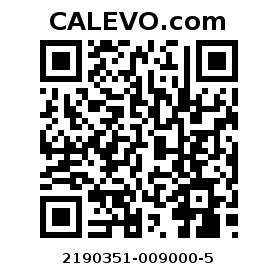 Calevo.com pricetag 2190351-009000-5
