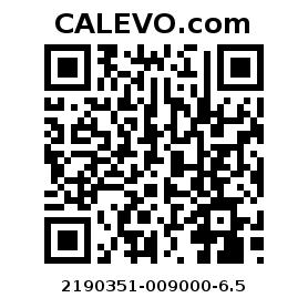 Calevo.com pricetag 2190351-009000-6.5