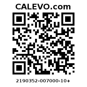 Calevo.com Preisschild 2190352-007000-10+