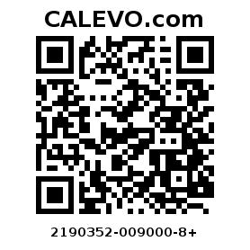 Calevo.com Preisschild 2190352-009000-8+