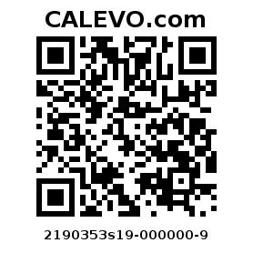Calevo.com Preisschild 2190353s19-000000-9
