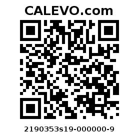 Calevo.com pricetag 2190353s19-000000-9