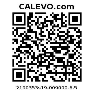 Calevo.com Preisschild 2190353s19-009000-6.5