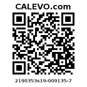 Calevo.com pricetag 2190353s19-009135-7
