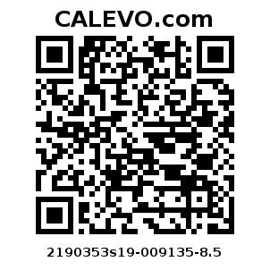 Calevo.com Preisschild 2190353s19-009135-8.5