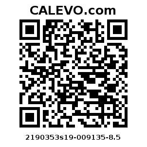 Calevo.com pricetag 2190353s19-009135-8.5