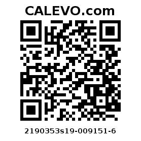 Calevo.com pricetag 2190353s19-009151-6
