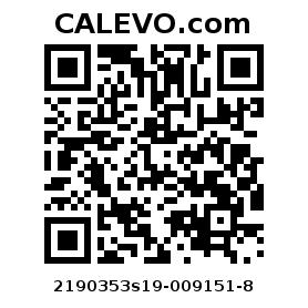 Calevo.com Preisschild 2190353s19-009151-8