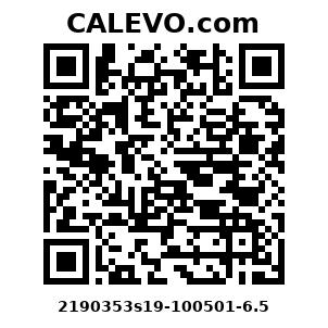Calevo.com Preisschild 2190353s19-100501-6.5