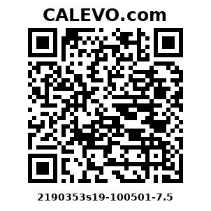 Calevo.com Preisschild 2190353s19-100501-7.5