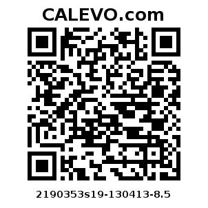 Calevo.com pricetag 2190353s19-130413-8.5
