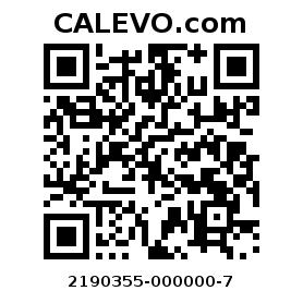 Calevo.com pricetag 2190355-000000-7