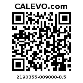 Calevo.com pricetag 2190355-009000-8.5