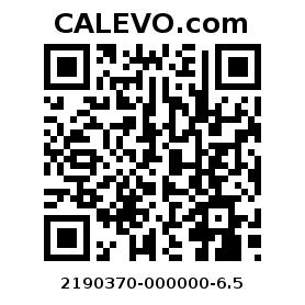Calevo.com pricetag 2190370-000000-6.5