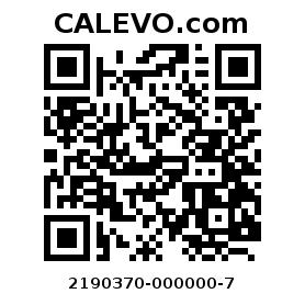 Calevo.com Preisschild 2190370-000000-7