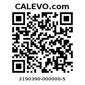 Calevo.com Preisschild 2190390-000000-S