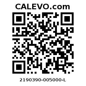 Calevo.com Preisschild 2190390-005000-L