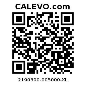 Calevo.com Preisschild 2190390-005000-XL
