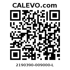 Calevo.com Preisschild 2190390-009000-L