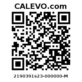 Calevo.com pricetag 2190391s23-000000-M