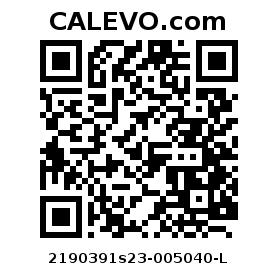 Calevo.com Preisschild 2190391s23-005040-L