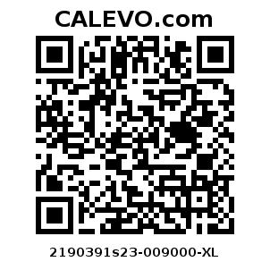 Calevo.com pricetag 2190391s23-009000-XL